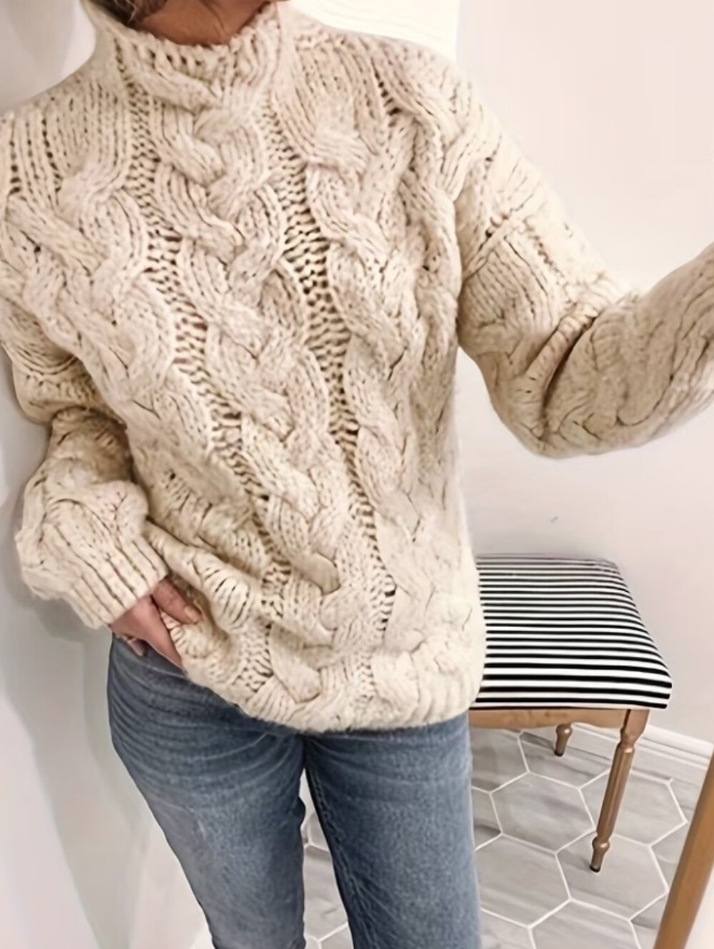 Women's Solid Color Pullover